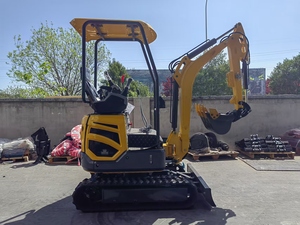 Miniexcavadora de cadenas, excavadora pequeña de 1.8 toneladas para maquinaria de movimiento de tierras - Product Image 2