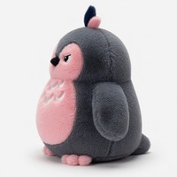 Fabricant de jouets en peluche personnalisés OEM ODM, poupée pingouin kawaii en coton PP, bien garnie, jouet en peluche doux