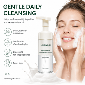 <span class=keywords><strong>Limpiador</strong></span> <span class=keywords><strong>Facial</strong></span> Espumoso Suave de Marca Blanca con Barrera Protectora, Limpieza Profunda, Hidratante y Esencia de Leche PDRN - Product Image 3