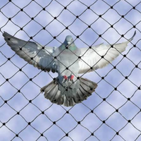 Filet de clôture anti-oiseaux en maille, taille personnalisable, vente en gros d'usine, BOP, résistant aux UV, invisible, haute résistance à la traction, résistant à la corrosion