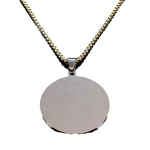 Collana con ciondolo cristiano in acciaio inossidabile per donne uomini Tetragrammaton Jehovah Yahweh <span class=keywords><strong>alfabeto</strong></span> <span class=keywords><strong>ebraico</strong></span> collane gioielli - Product Image 4