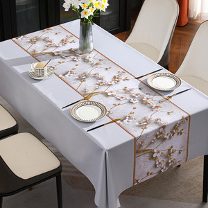 Nappe géométrique florale exquise en gros pour la décoration de la maison et des restaurants, style nordique, pour mariages et fêtes - Product Image 5