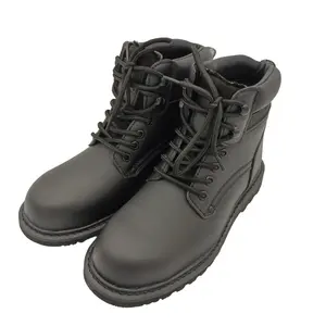 洁菊防静电最新款式安全靴男士工作工业安全靴男士钢趾工人工业安全鞋