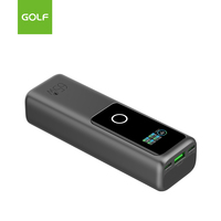 Venta al por mayor 18650 Estación de energía de la batería Pantalla LCD de carga rápida 65W PD 10000mAh Banco de energía para el ordenador portátil Muestra voltaje actual