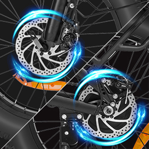 Bicicleta eléctrica plegable Fatbike con neumáticos gruesos, para ciudad, Enduro, MTB rápida, ciclomotor eléctrico para adultos, desde almacén de la UE. - Product Image 5