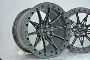 Jantes Beadlock 17x10.5 Entièrement Forgées en Aluminium 6061-T6 5X112 Concave Profonde pour Toyota A90 <span class=keywords><strong>Supra</strong></span> <span class=keywords><strong>MK5</strong></span> - Product Image 6