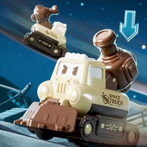 Modellino Giocattolo Cavalcabile di Veicolo da Costruzione, Aereo, Camion da Cantiere, Auto in Plastica per Bambini Unisex - Product Image 6