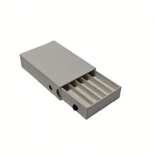 Boîte d'emballage rectangulaire coulissante en carton personnalisée, imprimée, à l'épreuve des enfants, avec séparateurs - Product Image 4