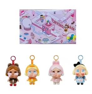 Popmart bong bóng Mart crybaby bay ít nữ cảnh sát hoàng hậu PVC mặt sang trọng bí ẩn Hộp quà tặng - Product Image 4