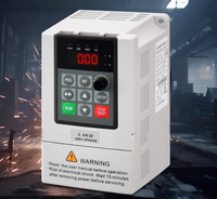 220V à 380V VFD entraînement à fréquence Variable entrée monophasée sortie triphasée pour moteurs 0.75KW 1.5KW 2.2KW