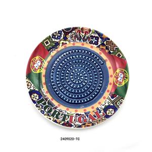 Handmade in Spain Advanced Grating Ceramic Grater Plate Slicer <b>Plain</b> Colour Kitchen <b>Tool</b> for Ginger Parmesan Dishes & Plates - Product Image 1