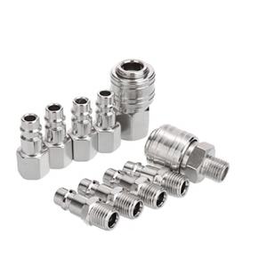 5 pièces Europe Type 1/4 pouces mâle BSP adaptateur <span class=keywords><strong>Air</strong></span> <span class=keywords><strong>comprimé</strong></span> <span class=keywords><strong>raccord</strong></span> <span class=keywords><strong>rapide</strong></span> <span class=keywords><strong>tuyau</strong></span> - Product Image 1