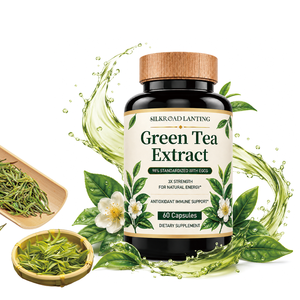 Poudre d'extrait de thé vert certifiée Halal, favorise un métabolisme sain et une énergie naturelle, complément alimentaire à base de plantes - Product Image 1