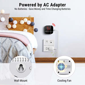 Termopro TP90 WIFI Clear Touch ImpactShield impenetrabile protezione dello schermo pellicola flessibile igrometro termometro - Product Image 5