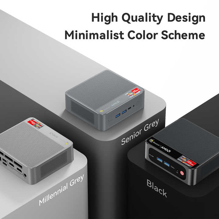 Beelink SER5 PRO AMD 5800H 32GB 500GBミニPCが11DPHDサポートSATASSD 