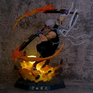 Figurine d'anime en PVC de 37 cm <span class=keywords><strong>Kimetsu</strong></span> <span class=keywords><strong>No</strong></span> <span class=keywords><strong>Yaiba</strong></span> Uzui Tengen avec lumière - Product Image 2