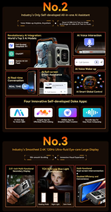 Téléphone portable extérieur Blackview <span class=keywords><strong>XPLORE</strong></span> 1, smartphone robuste étanche 5G - Product Image 3