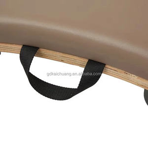 Tabla de Pilates Profesional de Alta Resistencia, Equipo de Gimnasio, Madera Sólida, Microfibra, Cuero y Esponja - Product Image 6