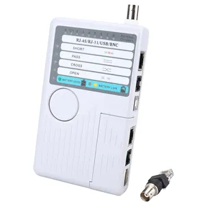 NF-3468 4 in 1 Network Cable Tester Remote BNC RJ45 RJ11 USB Hand-hold Cables Testers for UTP STP Cables Tracker