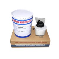 Pâte d'étanchéité bi-composant au polysulfure, mastic polyuréthane AB pour joints d'expansion, auto-nivelant pour canaux et fosses, haute résistance, Hebei
