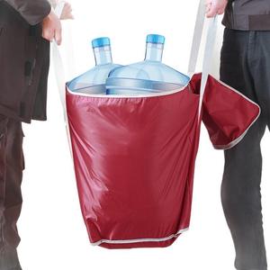 Clothing Organizer Moving Packing Bag Rectangle Polyester Grey And Navy Blue For Home Storage Clothes Bedding - Product Image 5