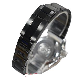 <span class=keywords><strong>Bracelet</strong></span> de montre en acier inoxydable 316L 20mm <span class=keywords><strong>Bracelet</strong></span> de luxe noir massif avec fermoir Compatible pour Rolex Seiko pour <span class=keywords><strong>Omega</strong></span> pour IWC - Product Image 1