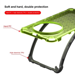 Coque d'armure antichoc pour <span class=keywords><strong>Huawei</strong></span> NOVA 11 <span class=keywords><strong>PRO</strong></span> <span class=keywords><strong>Nova10</strong></span> Silicone + PC coque de téléphone en nid d'abeille transparente pour <span class=keywords><strong>Huawei</strong></span> P60/P60 <span class=keywords><strong>PRO</strong></span> - Product Image 4