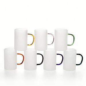 Verre à bière givré de haute qualité de 10 oz pour impression par transfert thermique - Product Image 1