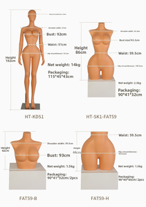 <span class=keywords><strong>Mannequin</strong></span> Femme Grand <span class=keywords><strong>Taille</strong></span> Peint Or, Courbes Généreuses, Poitrine et Hanches Volumineuses, Tête et Bras Amovibles - Product Image 2