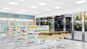 Estante de Farmacia Plegable de Acero Resistente y Madera para Montar en la Pared, Ahorra Espacio - Organizador de Medicamentos de Una Sola Cara con Estantes Ajustables - Product Image 4