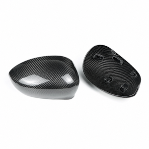 Cubiertas de Retrovisores de Fibra de Carbono Shasha, Juego Completo de Repuestos, Accesorios Exteriores para Fiat 500/500 - Product Image 1