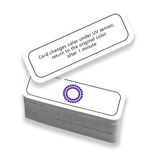 Stampa Logo personalizzata scheda di prova UV/UVC che cambia colore - Product Image 3