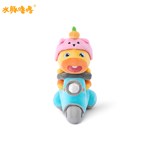 Pequeño y Lindo Peluche <span class=keywords><strong>de</strong></span> Capibara <span class=keywords><strong>LuLu</strong></span> en Moto, Nuevo Diseño, 13 cm, Relleno <span class=keywords><strong>de</strong></span> Poliéster y Algodón PP, Juguete Animal para Regalo - Product Image 2