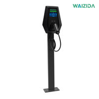 Estación de Carga de Pared WAIZIDA Modelo B CE 11kW 2026, Conector Tipo 2 y Alta Potencia Trifásica para Uso Residencial y Comercial