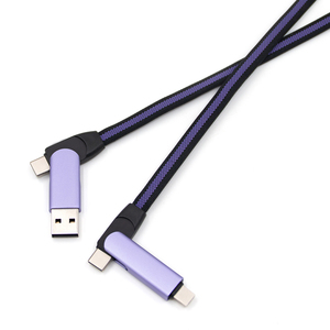 Nouveau produit tendance 2026 : Câble de charge rapide USB 6-en-1 3A 60W PD Type C pour ordinateur, iPhone, Samsung – Idéal pour les coffrets cadeaux - Product Image 5