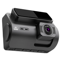Mini caméra de bord WiFi GPS 4K du fabricant Enregistreur vidéo 4K à double objectif avant et arrière avec fonctions WiFi et GPS