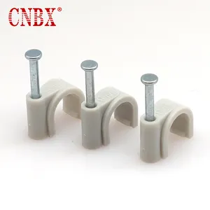 CNBX high quality plastic wire holder u shape cable clip