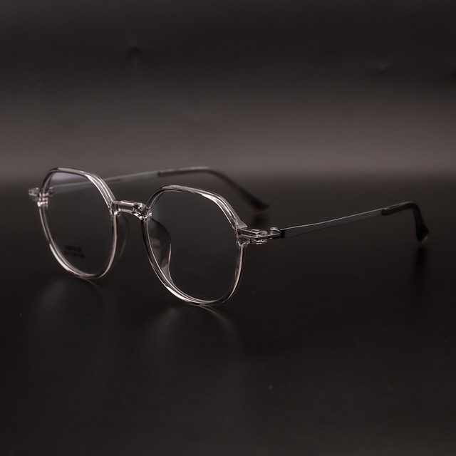 Lay Round Glasses New Designer Women's Lightweight Vintage Eyeglasses for Youth Diamond Face Shape Reading