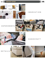 Kreatives Rückenfreies Stoffsofa Modernes Minimalistisches Bewegliches Schlafsofa Multifunktionale Chaiselongue für Schlafzimmer Arbeitszimmer Kleine Wohnung