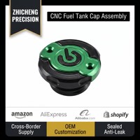 Bouchon de réservoir de carburant en aluminium anodisé CNC 6061T6, couvercle de réservoir anti-fuite scellé pour Sur Ron Light Bee Segway Electric Dirt