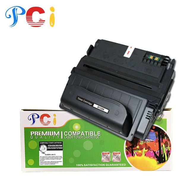 PCI Wholesale Q1338A Compatible Black Toner Cartridge for HP for 4200/4200n/4200tn Toners for hp Q1338a 38a Toner Cartridge
