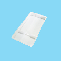 Contenedor de Almacenamiento de Soluciones Médicas, Grande, Blanco, Extruido, con Bandeja de PP y Tapa, para Áreas Mineras