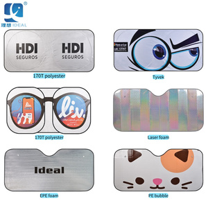 Khuyến mại tông tự động che nắng phía trước kính chắn gió bóng có thể gập lại Lift cài đặt cho xe ô tô - Product Image 3