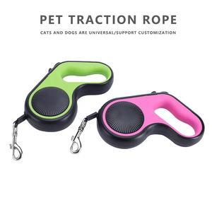 Venta caliente Entrenamiento al aire libre Caminar Correa retráctil para mascotas ABS Cómodo <span class=keywords><strong>Color</strong></span> slip Lead Correa para perro con función de liberación rápida - Product Image 4
