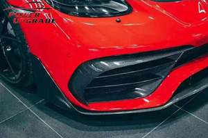 PD Style FRP/CF pare-chocs avant jupe latérale aileron de lèvre arrière Kits de carrosserie de garde-boue lifting pour Porsche <span class=keywords><strong>718</strong></span> Cayman Boxster 2016 - <span class=keywords><strong>2018</strong></span> - Product Image 3