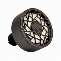 Désodorisant magnétique pour grille de voiture, diffuseur rechargeable en zinc pour aromathérapie et intérieur automobile