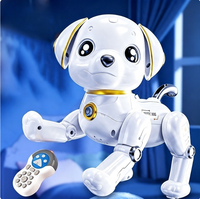 Robot chien télécommandé programmable, animal de compagnie électronique intelligent multifonctionnel, robot chien interactif éducatif dansant, cadeau pour enfants