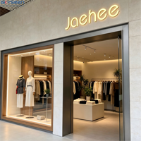Lettres 3D personnalisées illuminées SKYSEEN, enseignes lumineuses en acrylique LED effet néon, signalétique frontale pour la publicité des entreprises et des magasins, logo