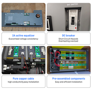 Paragon DIY tesed CN Chứng Khoán mới 16S 51.2V 280ah-314ah DIY Pin Trường hợp với jk-pb2a16s20p V19 BMS + 250A ngắt + PCB Hội Đồng Quản Trị - Product Image 4