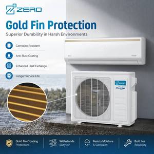 Aire Acondicionado Mini Split <span class=keywords><strong>de</strong></span> Pared ZERO 17seer2 18000 BTU 230V, Bomba <span class=keywords><strong>de</strong></span> Calor R32, Solución HVAC <span class=keywords><strong>de</strong></span> Grado Profesional, AHRI ETL - Product Image 4